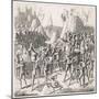 Battle of Crecy 1346-null-Mounted Art Print