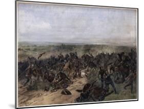 Battle of Crécy, 26th August 1346-null-Mounted Giclee Print