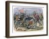 Battle of Crecy, France, August 1346-null-Framed Giclee Print