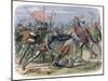 Battle of Crecy, France, August 1346-null-Mounted Giclee Print