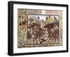 Battle of Crecy in 1346, Victory of Black Prince, Son of King Edward III, over Philip VI of France-null-Framed Giclee Print