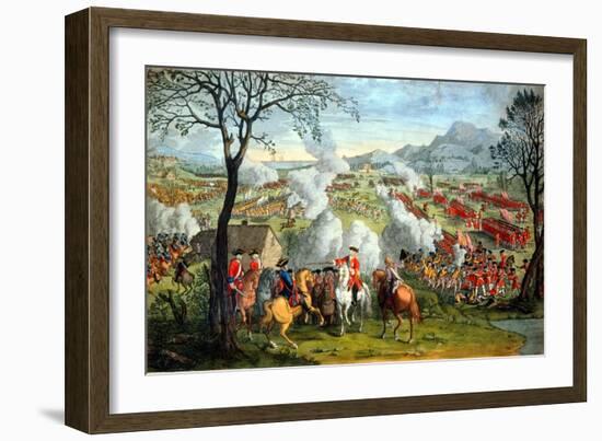 Battle of Culloden, April 1746-null-Framed Giclee Print