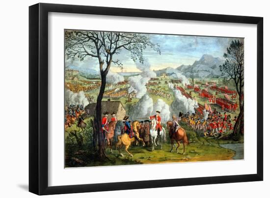 Battle of Culloden, April 1746-null-Framed Giclee Print