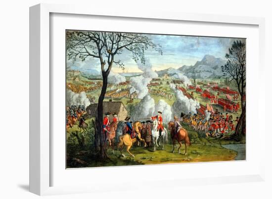 Battle of Culloden, April 1746-null-Framed Giclee Print