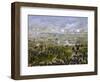 Battle of Curupayty, Argentine Troops Launching Attack on September 22, 1866-Candido Lopez-Framed Giclee Print