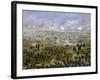 Battle of Curupayty, Argentine Troops Launching Attack on September 22, 1866-Candido Lopez-Framed Giclee Print