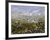 Battle of Curupayty, Argentine Troops Launching Attack on September 22, 1866-Candido Lopez-Framed Giclee Print