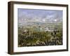 Battle of Curupayty, Argentine Troops Launching Attack on September 22, 1866-Candido Lopez-Framed Giclee Print