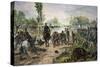 Battle of Custoza, 1880-Giovanni Fattori-Stretched Canvas