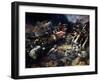 Battle of Denain, 24th July 1712, 1839-Jean Alaux-Framed Giclee Print