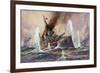 Battle of Dogger Bank-Willy Stower-Framed Premium Giclee Print