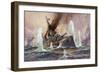 Battle of Dogger Bank-Willy Stower-Framed Art Print