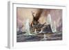 Battle of Dogger Bank-Willy Stower-Framed Art Print