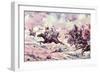 Battle of Dresden-null-Framed Art Print