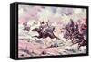 Battle of Dresden-null-Framed Stretched Canvas