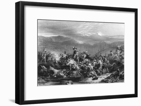 Battle of Drumclog-G Greatbach-Framed Art Print