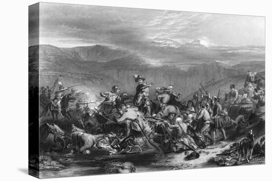 Battle of Drumclog-G Greatbach-Stretched Canvas