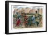 Battle of Dura Europos-Giuseppe Rava-Framed Giclee Print