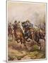 Battle of Edgehill: Prince Rupert's Charge-Harry Payne-Mounted Art Print
