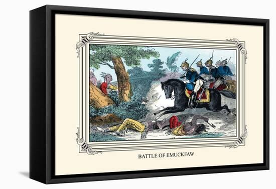 Battle of Emuckfaw-Devereux-Framed Stretched Canvas