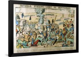 Battle of Essling - Death of Montebello, May 1809-Francois Georgin-Framed Giclee Print