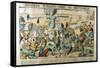 Battle of Essling - Death of Montebello, May 1809-Francois Georgin-Framed Stretched Canvas