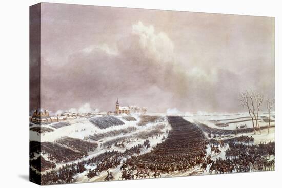 Battle of Eylau, 8 February 1807-Jean Antoine Simeon Fort-Stretched Canvas