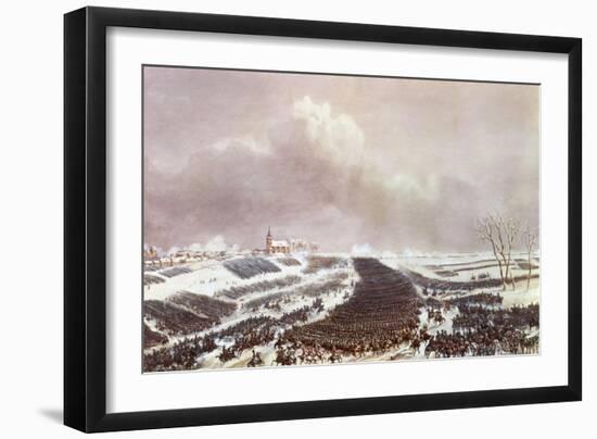 Battle of Eylau, 8 February 1807-Jean Antoine Simeon Fort-Framed Giclee Print