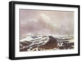 Battle of Eylau, 8 February 1807-Jean Antoine Simeon Fort-Framed Giclee Print