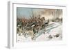 Battle of Eylau-Carl Rochling-Framed Art Print