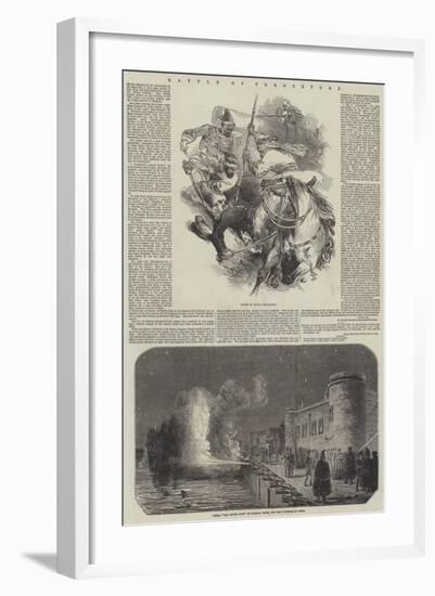 Battle of Ferozepore-null-Framed Giclee Print