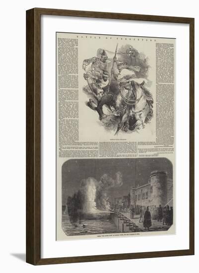 Battle of Ferozepore-null-Framed Giclee Print