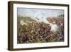 Battle of Five Forks, Virginia, 1st April 1865, Engraved by Kurz and Allison, 1886-American School-Framed Giclee Print