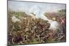 Battle of Five Forks, Virginia, 1st April 1865, Engraved by Kurz and Allison, 1886-American School-Mounted Giclee Print