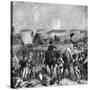 Battle of Fleurus, June 1794 (1882-188)-E Deschamps-Stretched Canvas