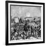 Battle of Fleurus, June 1794 (1882-188)-E Deschamps-Framed Giclee Print
