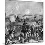 Battle of Fleurus, June 1794 (1882-188)-E Deschamps-Mounted Giclee Print