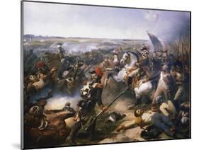 Battle of Fleurus, June 1794-Jean-Baptiste Mauzaisse-Mounted Giclee Print