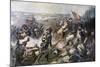 Battle of Fleurus, June 1794-Jean-Baptiste Mauzaisse-Mounted Giclee Print