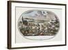 Battle of Fleurus, June 1794-null-Framed Giclee Print