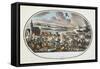 Battle of Fleurus, June 1794-null-Framed Stretched Canvas