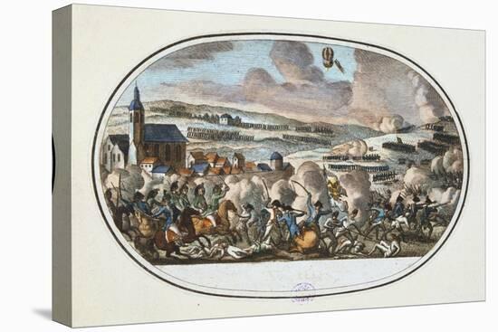 Battle of Fleurus, June 1794-null-Stretched Canvas