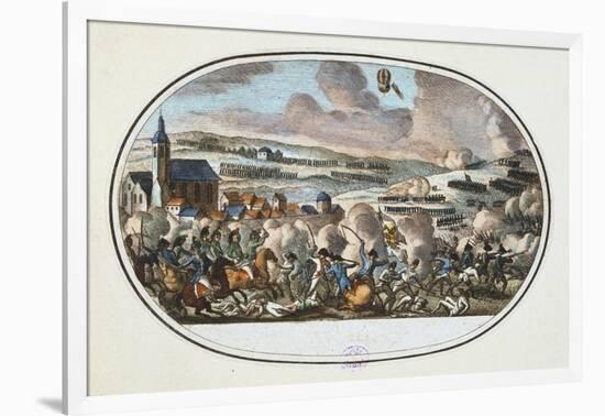 Battle of Fleurus, June 1794-null-Framed Giclee Print