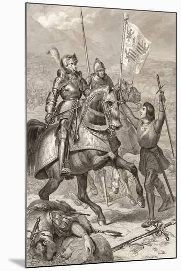 Battle of Fornovo 1495-null-Mounted Premium Giclee Print