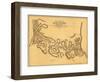 Battle of Fort Henry - Civil War Panoramic Map-Lantern Press-Framed Art Print