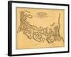 Battle of Fort Henry - Civil War Panoramic Map-Lantern Press-Framed Art Print