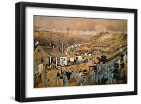 Battle of Fredericksburg, 1862-John Richards-Framed Giclee Print