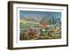 Battle of Friedland, 14 June 1807, (c1850)-Francois Pigeot-Framed Giclee Print