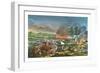 Battle of Friedland, 14 June 1807, (c1850)-Francois Pigeot-Framed Giclee Print