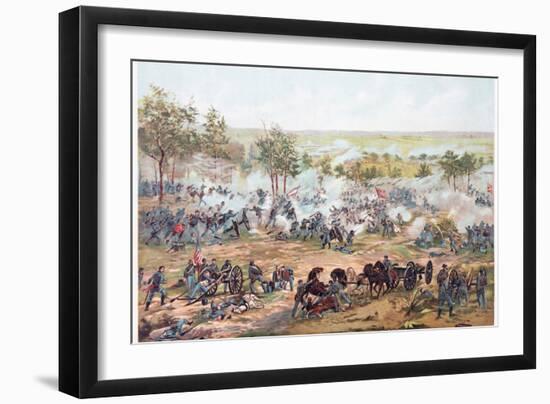 Battle of Gettysburg, 1891-Paul Dominique Philippoteaux-Framed Giclee Print